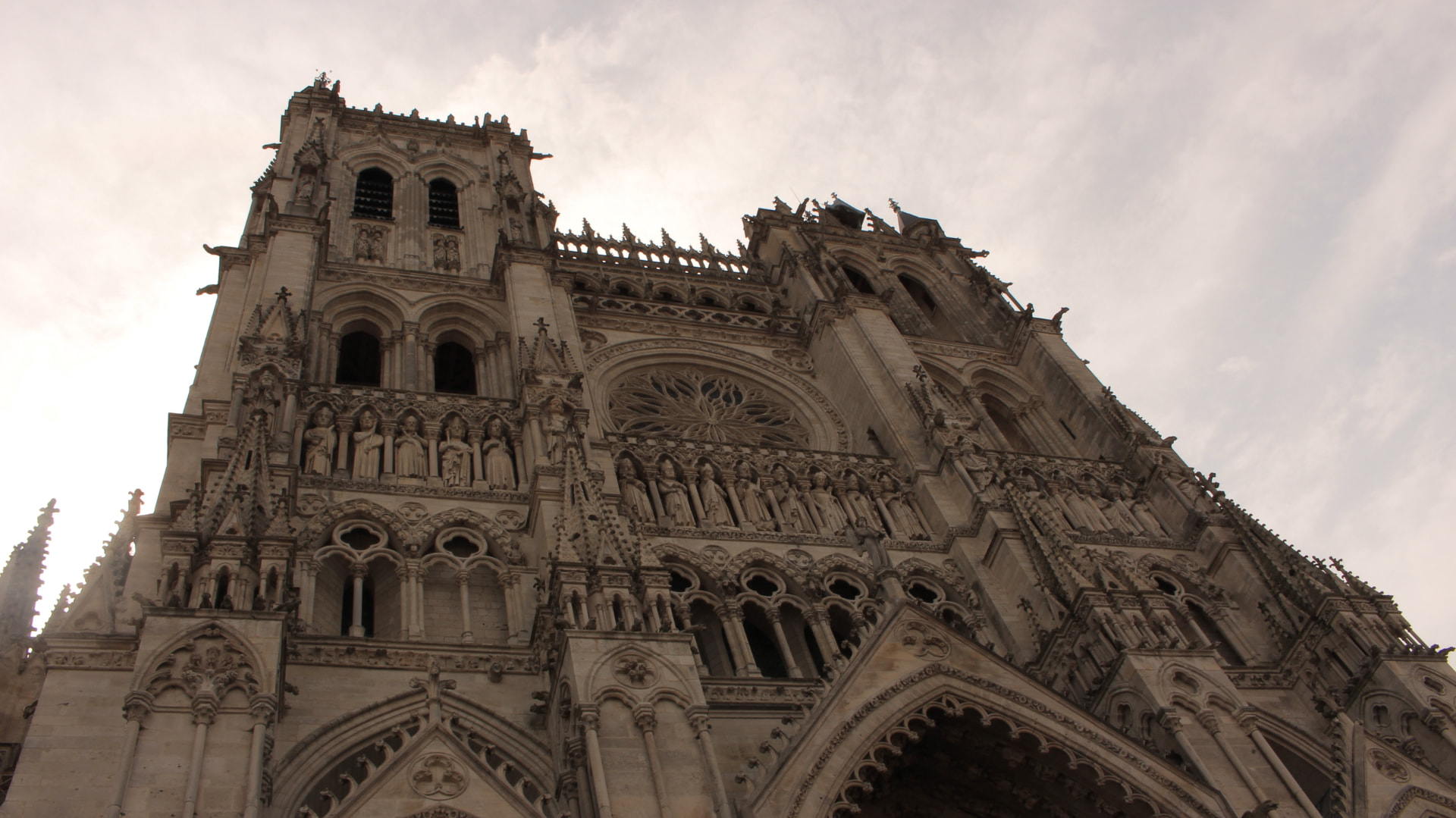 Amiens Cathedral's Gothic west front