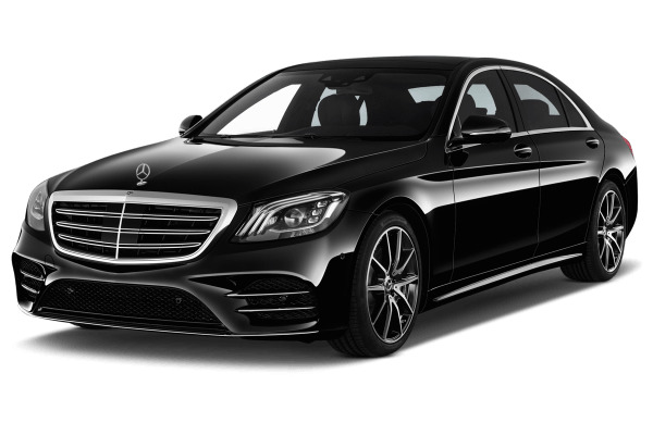 Luxury sedan (Mercedes S-Class or similar)
