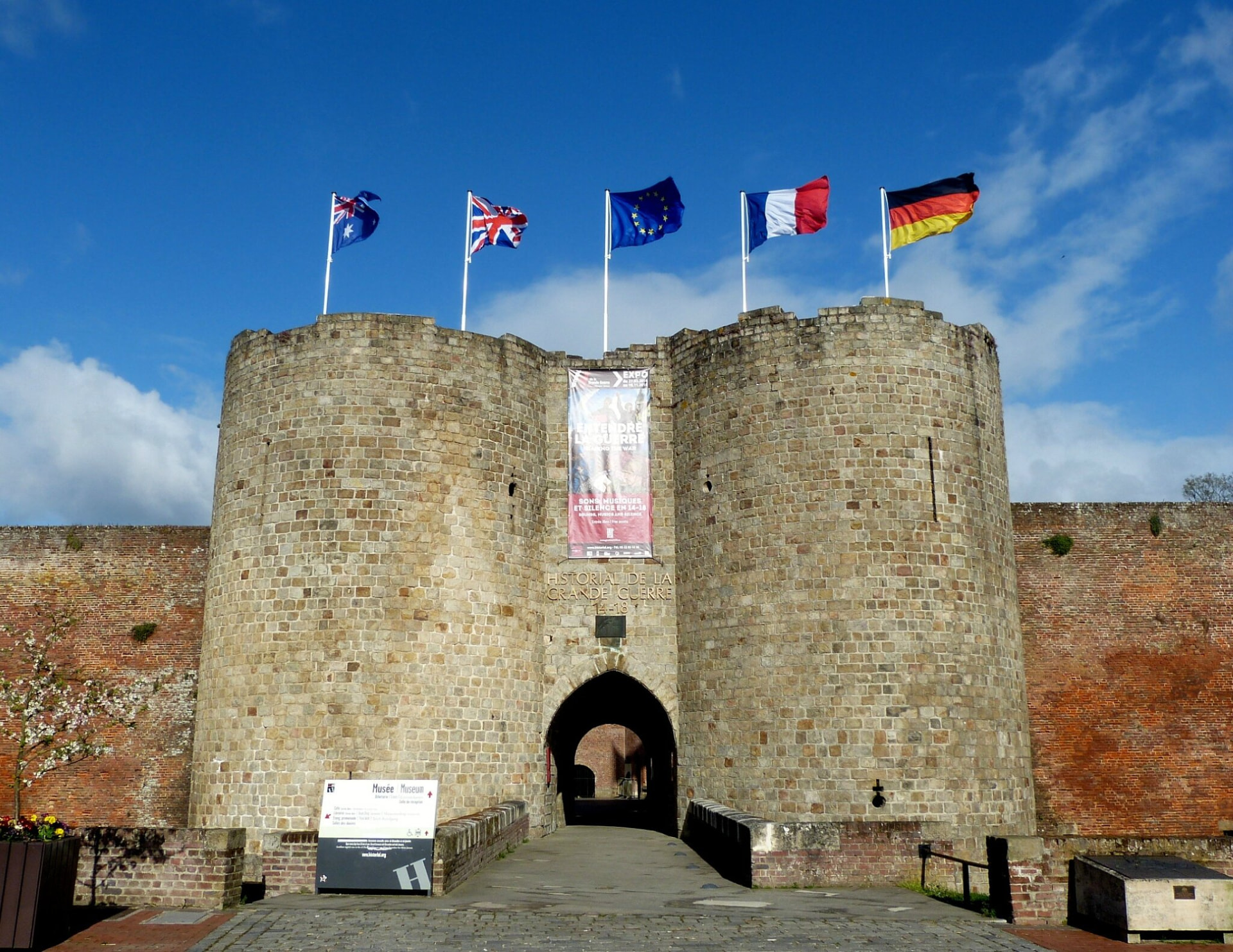 Historial de la Grande Guerre at Péronne castle